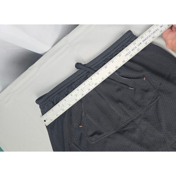 Sold Vintage Nike Women's Skirt Mesh Golf Tennis Black Size XL Front Pockets - Picture 6 of 10